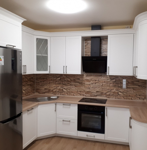 Белый кухонный гарнитур-Кухня «Модель 494»-фото5